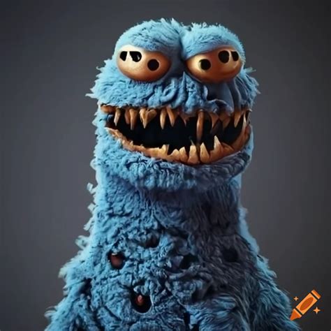 creepy cookie monster|cookie monster california.